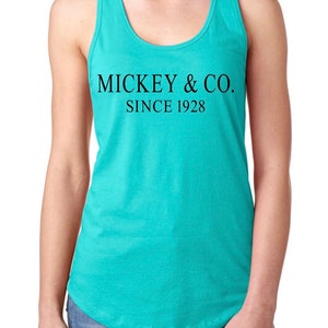 Mickey & Co. | Mickey Mouse Shirt | Disney Shirt | Disney Tank Top| Mickey and Company| Women&#39;s Disney Shirt | Disney Shirts
