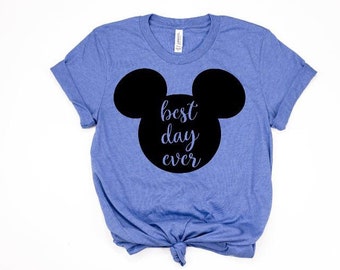 Mejor Día Jamás Disney Shirt, Camiseta Disney Femenina, Primera Camisa Disney Trip, Magic Kingdom, Disney Vacation Shirt, Mickey Mouse