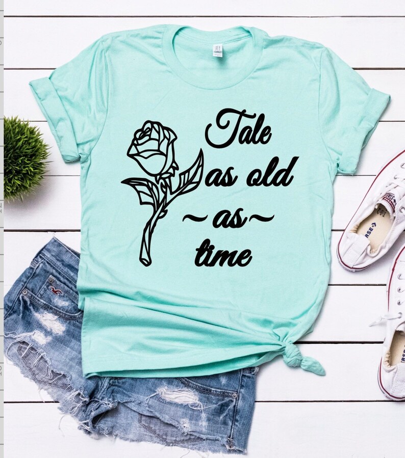 etsy beauty and the beast shirt