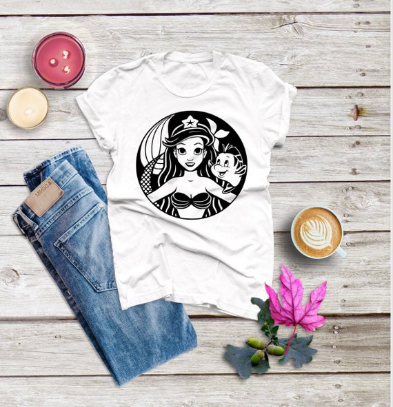 Camisa Ariel, Camiseta Disney Mujer, Camisetas Disney Para Mujer, Camisetas  Disney, Disney Family Shirts, Camisita Sirenita, Disney -  México