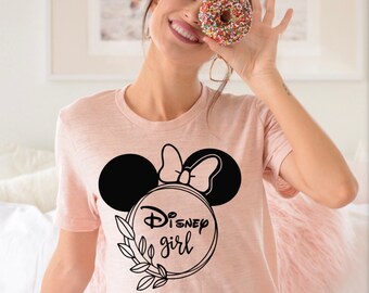 Minnie Mouse Shirt, Women's Disney Shirt, Disney Trip Shirt, Magic Kingdom, Disney Vacation, Kid's Disney Shirt, Disney Girl Shirt