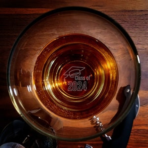 Engraved Graduation Gift, Personalized Pilsner Glass, Class Of 2025 Gift, College Grad Gift, Custom Glassware, Beer Gift, Gifts For Him