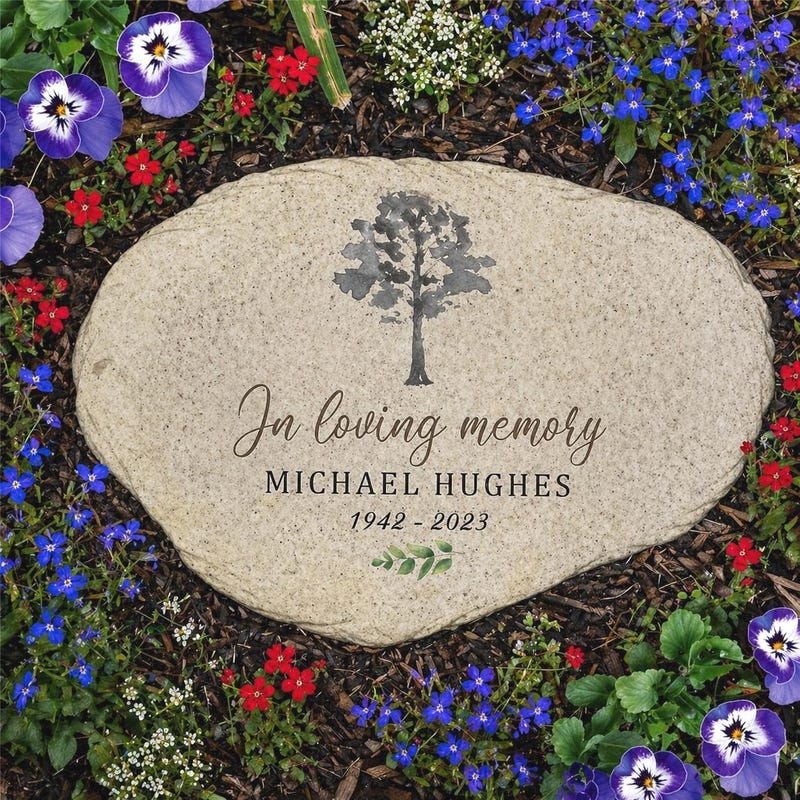 Commemorative Tree Memorial Tree Plaque - Etsy