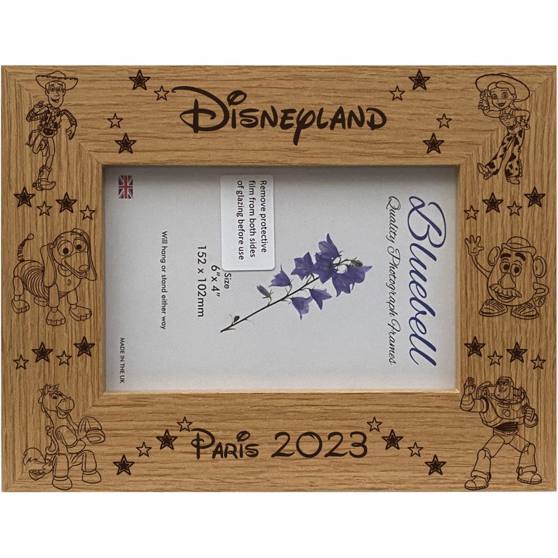 Disney Toy Story Photo Frame Personalised and Engraved With Etsy