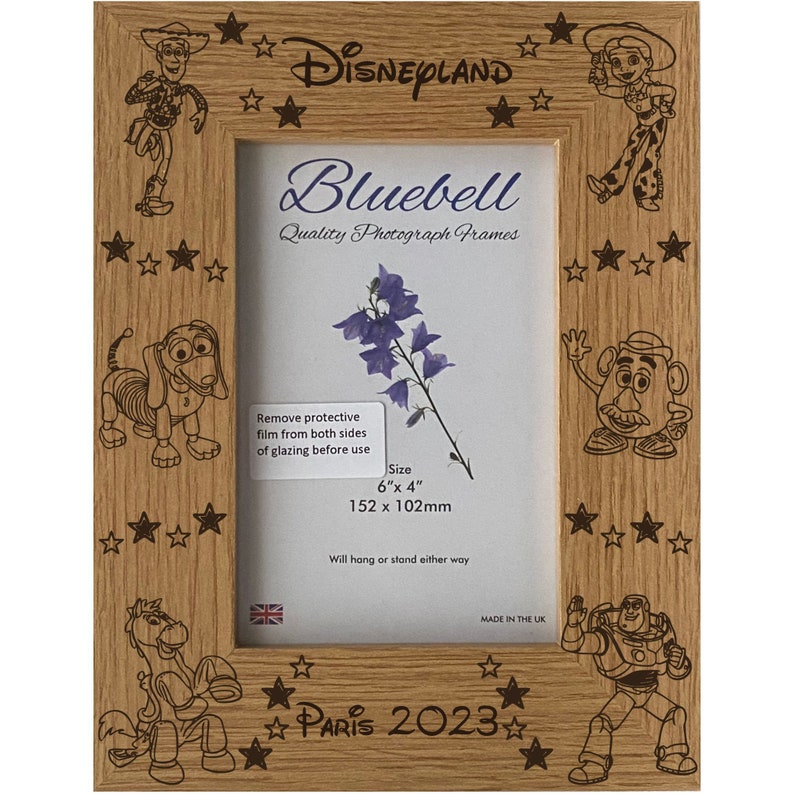 Disney Toy Story Photo Frame Personalised and Engraved With Etsy