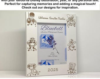 Disney Universal Personalized Engraved Photo Frame