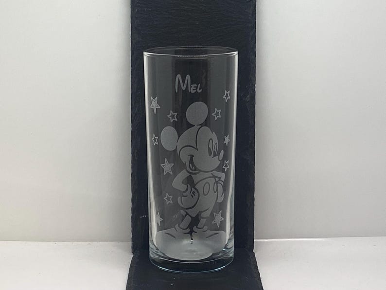 Pjlaserengraving Disney Mickey Mouse and Friends Highball Glass - Thumbnail 3