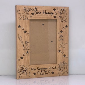 Disney Lion King Engraved Photo Frame