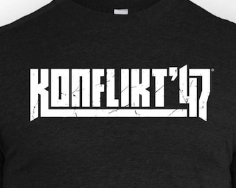 Konflikt '47 Shirt, Officially Licensed Weird War II Wargaming Tee, Warlord Games Tabletop Miniatures T-Shirt, Konflikt 47 Gamer Gift