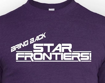 Star Frontiers RPG Shirt: Retro Sci-Fi Gamer Tee