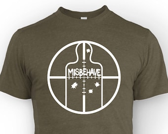 Aim to Misbehave Shirt: Firefly Serenity Fan Tee, Gamer Gift
