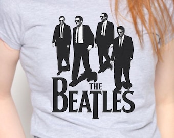 Funny Reservoir Dogs Beatles mashup T-Shirt | Quentin Tarantino film