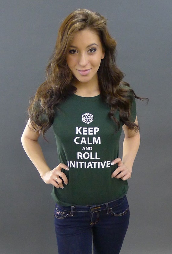 Funny Keep Calm & Roll Dungeon Dragons Dice Gaming T-Shirt Funny Keep Calm & Roll Dungeon Dragons Dice Gaming T-Shirt