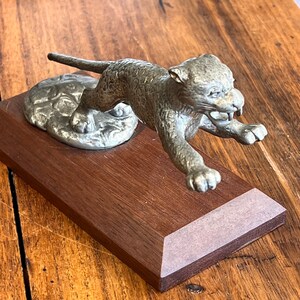 Vintage 1930’s Desmo Jaguar Car Mascot - Leaping Jaguar