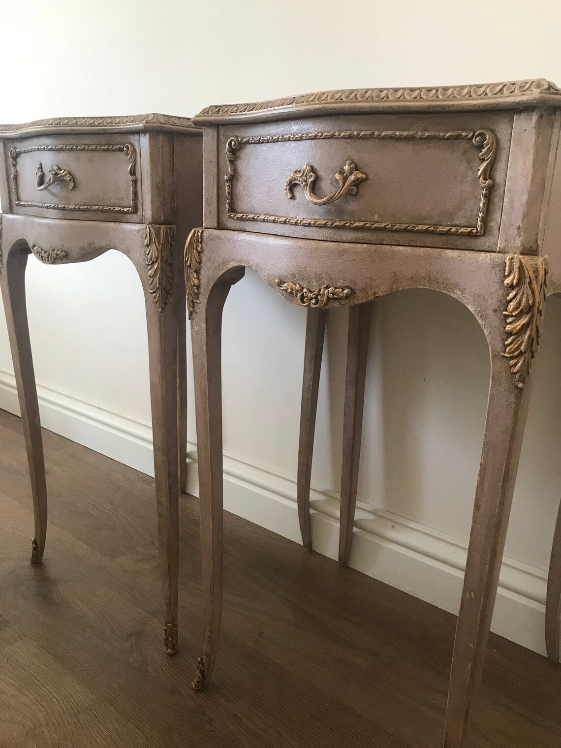 SOLD SOLD SOLD,, Vintage Bedside Tables pair / Bedside Cabinet - Etsy UK