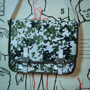 M-0160 Messenger Bag in Danish M/84 Snow Camouflage image 1