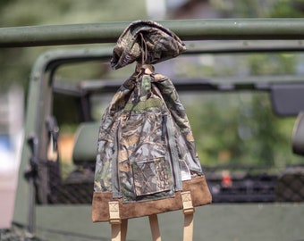 V-0140 Slim Veshmeshok / Daypack in Camoreal® camouflage pattern