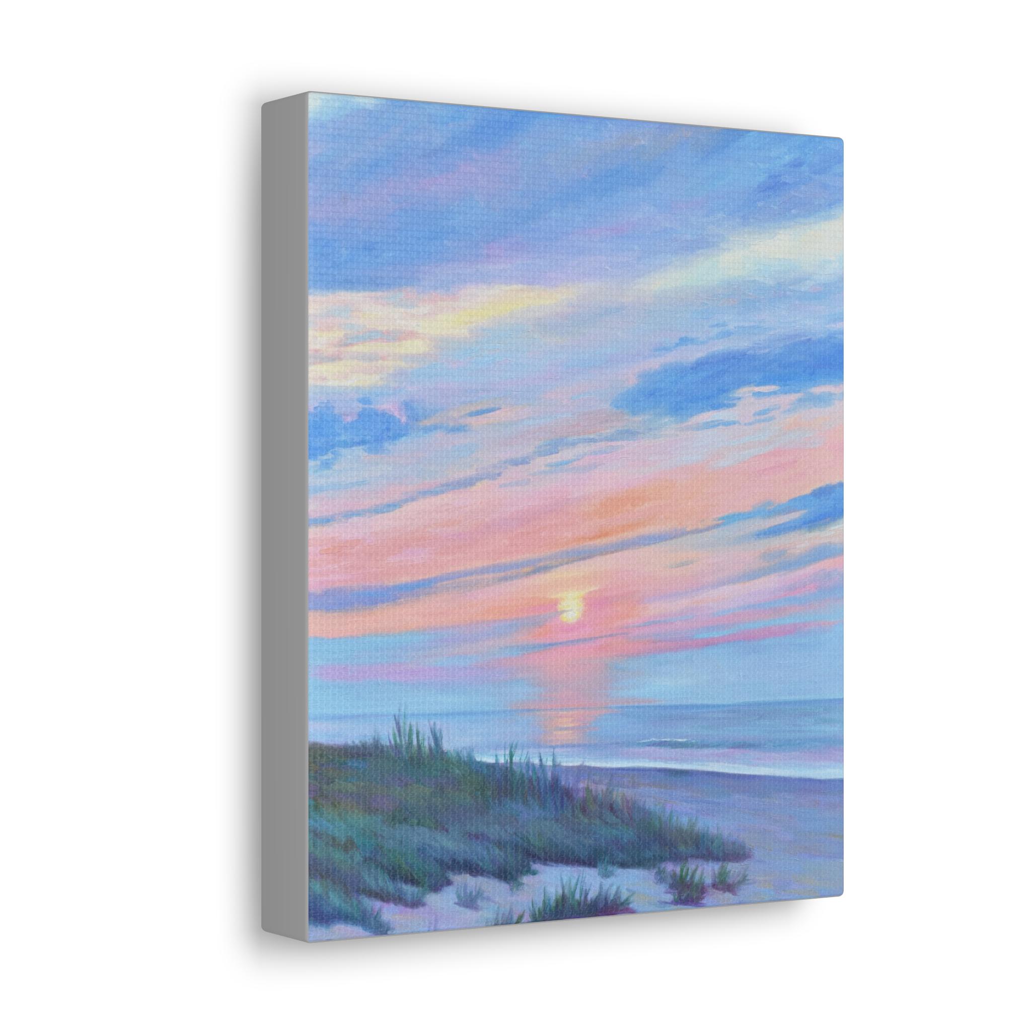 Photo inspiration: Gallery Detail: Sunset Beach Matte Vertical Posters Beach Sunset Giclee Print Canvas