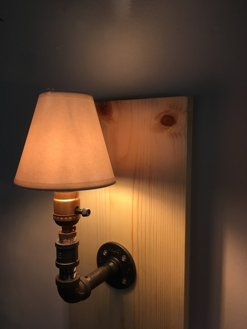 Floating Nightstand with light/Steampunk/Charging Station Etsy