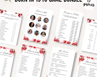 80th Birthday Games: 1945 Trivia Bundle (Digital Download)
