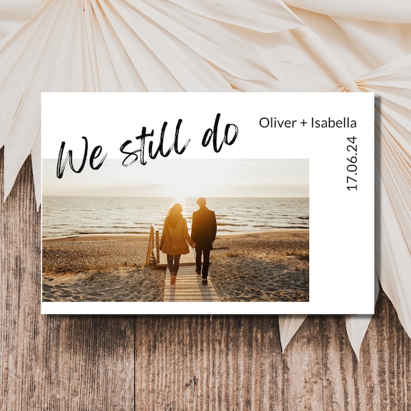 Vow Renewal Invite - Etsy