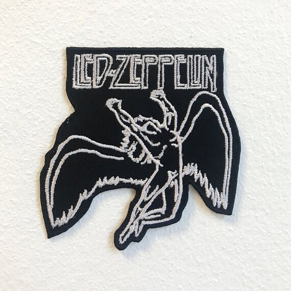 The Beatles Heavy Metal Rockabilia Music band Iron-on Embroidered Patch T-Shirt