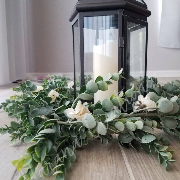 Eucalyptus Garland Wedding Decor Floral Centerpiece Backdrop Table Runner Wedding Garland Nursery Garland Home Decor