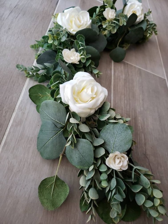 Seeded Eucalyptus Garland (SAMPLE) – Wedding Flowers For Rent