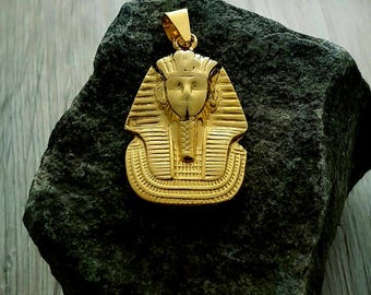 黄金の古代エジプトのツタンカーメン・ウセク首輪 - ツタンカーメン王