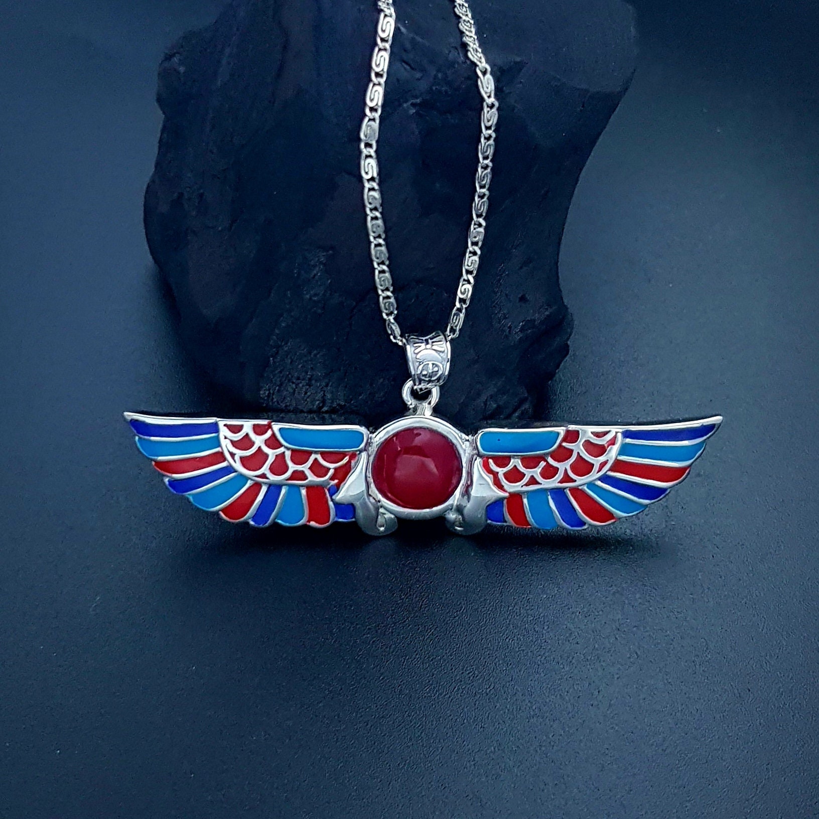 SIRISIRI チャームThe Day of the Wind AMULET Kingkiller Jewelry Eolian Talent Pipes Necklace, Corner
