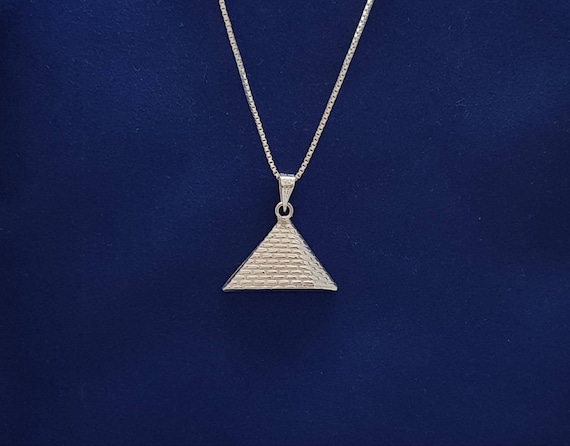 Egyptian online pyramid necklace