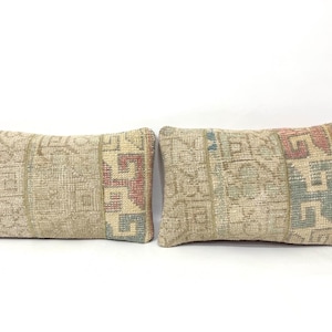 Copricuscino per sedia Boho, copricuscino patchwork Boho, federa tribale in lana, federa per cuscino kilim turco, arredamento vintage per la casa