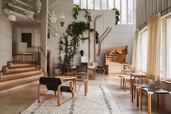Vintage Scandinavian Mid Century Modern Nordic Hygge Original 