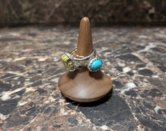Handmade Wood Ring Holder