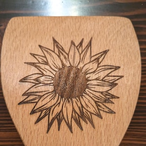 Wood-burned Kitchen Spatula