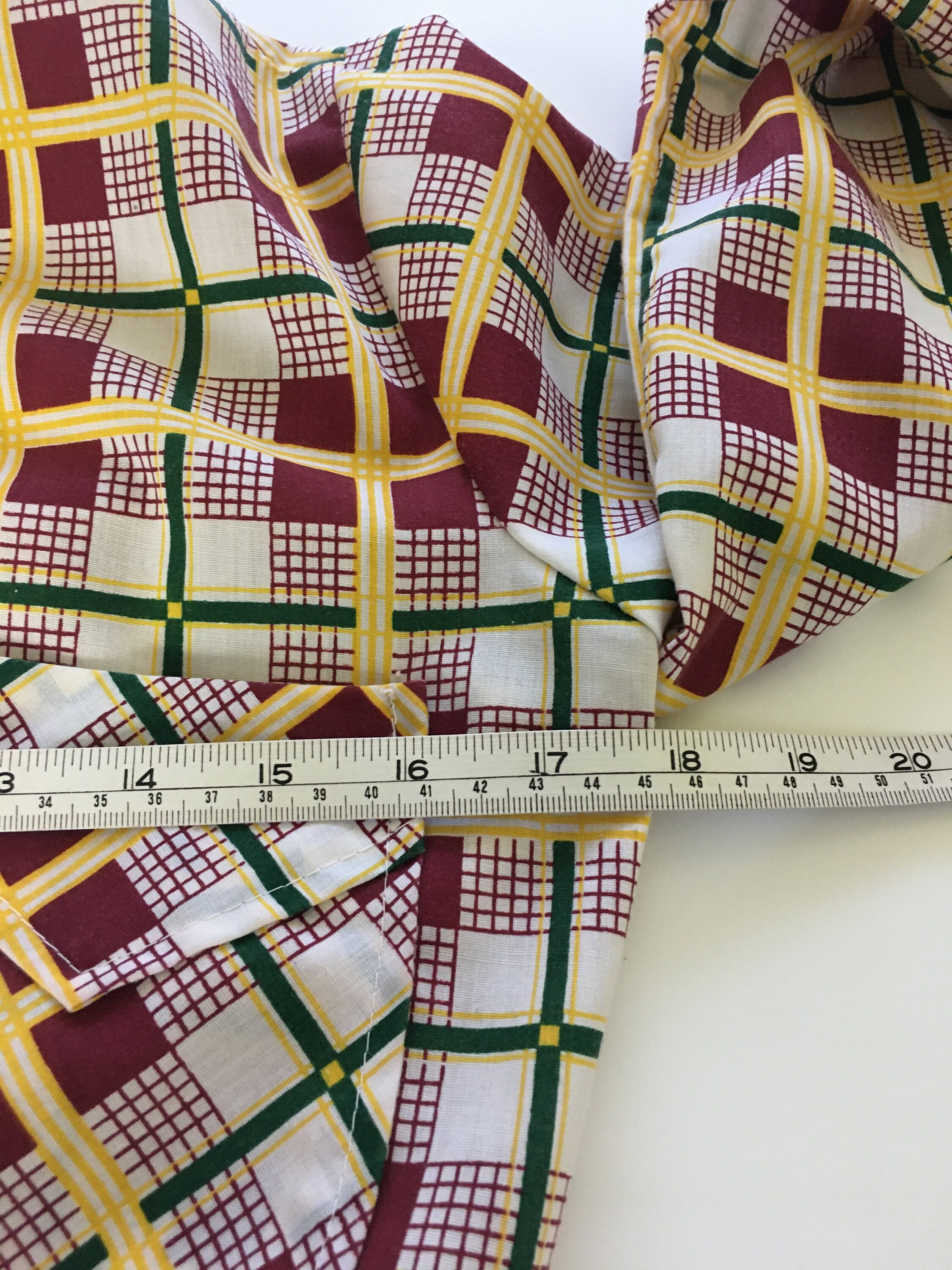 70'S VANCRT Check Pattern Wool CPO Shirt Men's XL Vintage /eaa492280 main image 1
