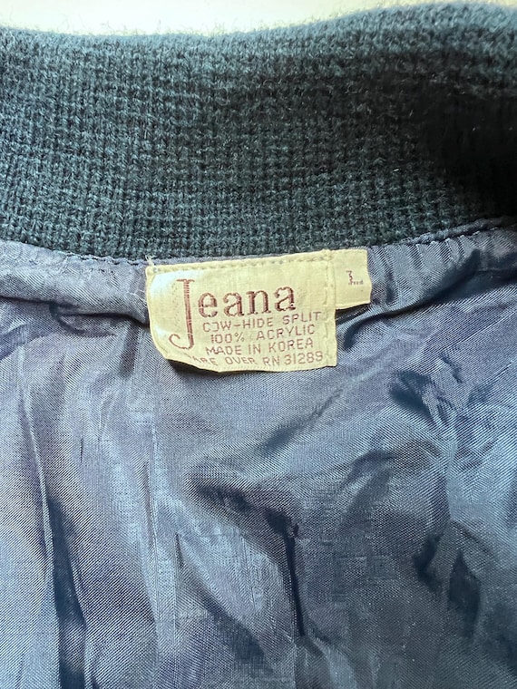 70s Split Suede & Knit Patchwork Jacket Unisex Zi… - image 15