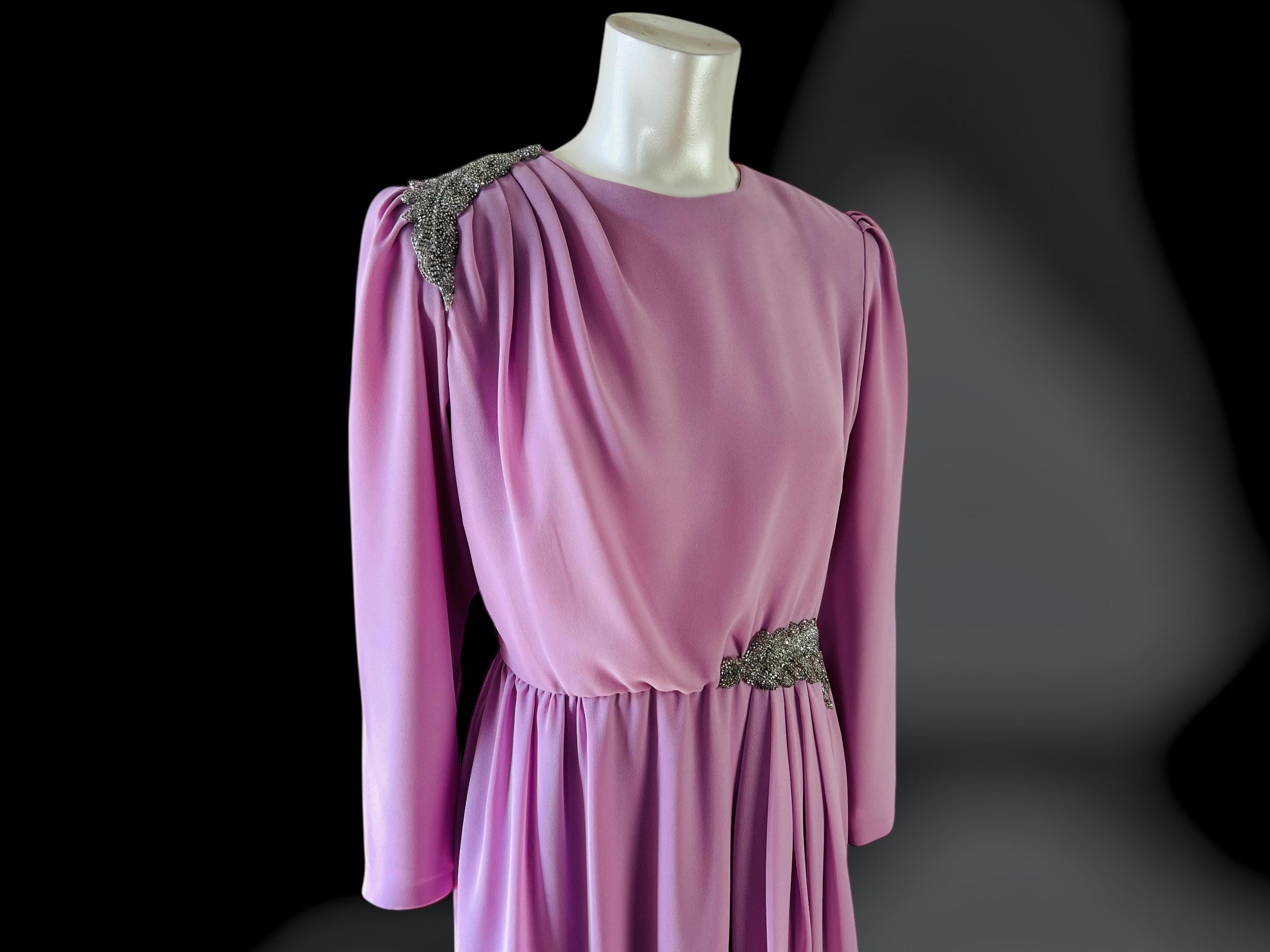 Mauve Cocktail Dress - Etsy