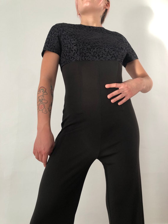 90's Super High Waist Matador Vintage Black Jumps… - image 2