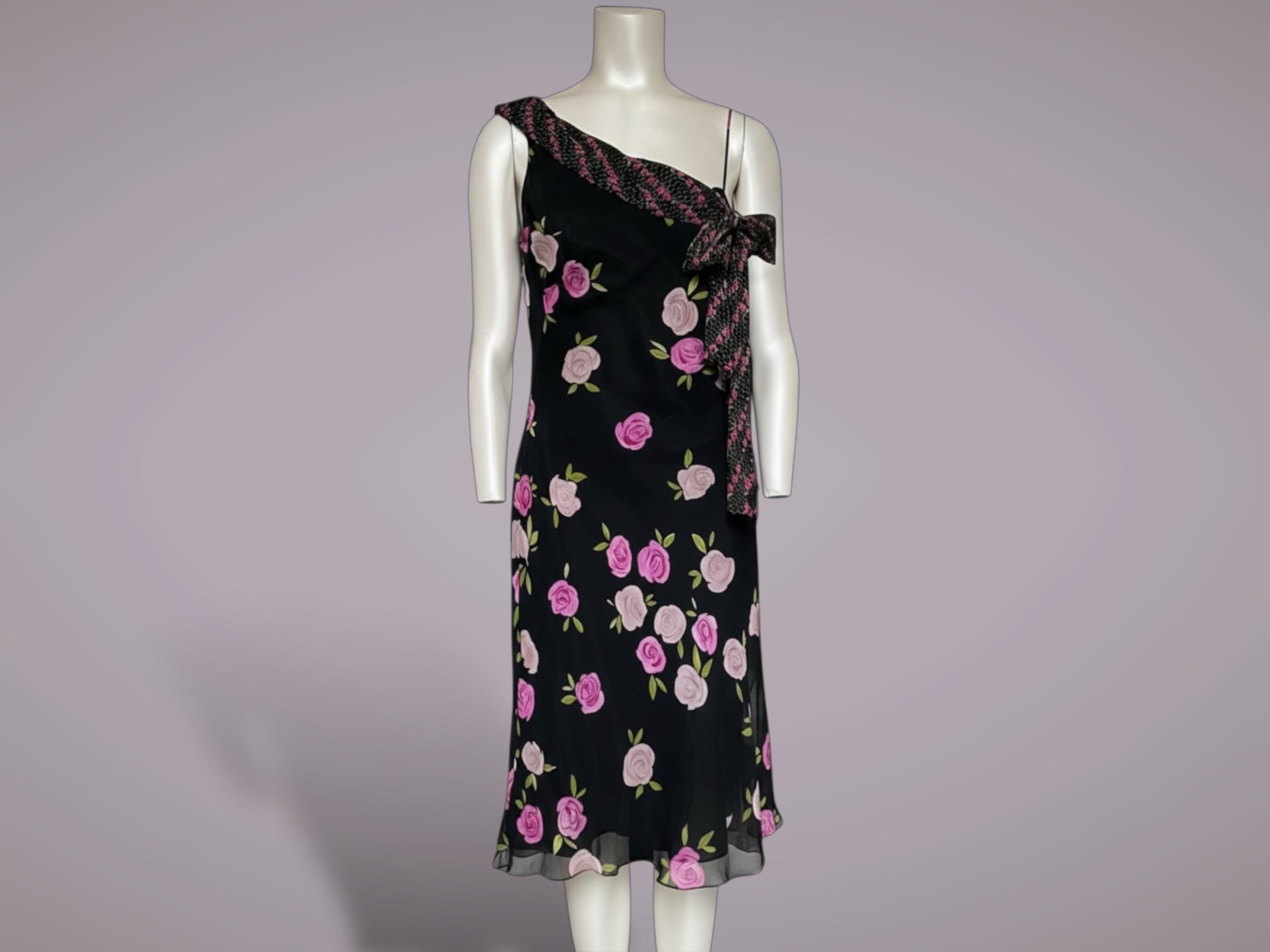 moschino cheap and chic silk dress Silk Knee-Length Dress