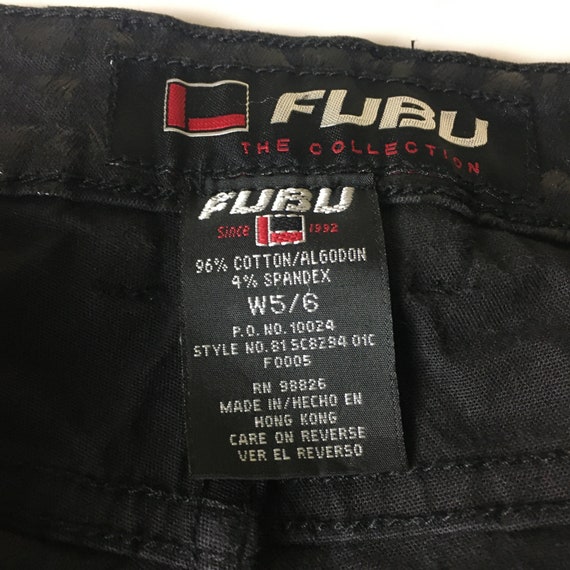 90's Fubu Collection Shiny Animal Print Jeans in … - image 8