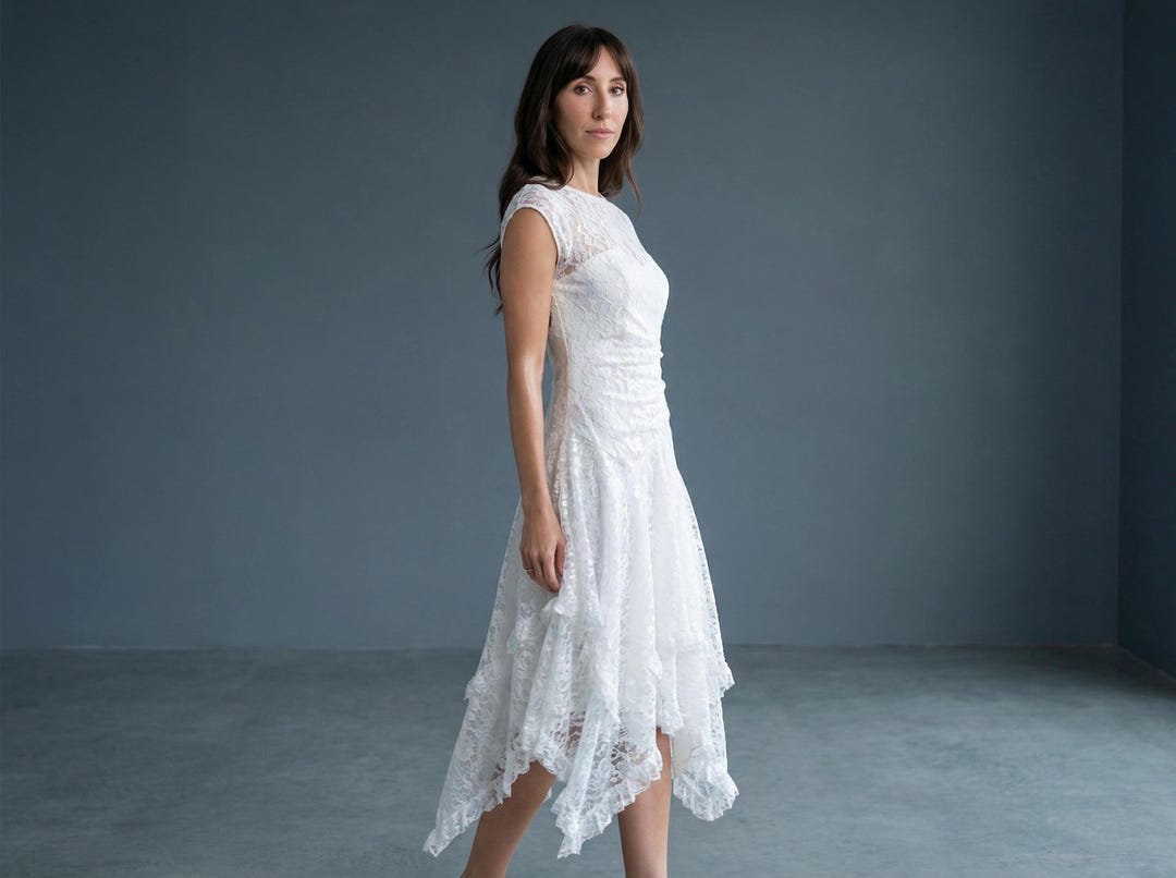 chinese dress ladies Vivienne Lace Ruffle Maxi Dress main image 0