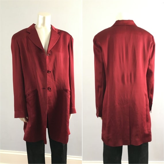 80's Vintage Emanuel Ungaro Oversized Blazer Jacke