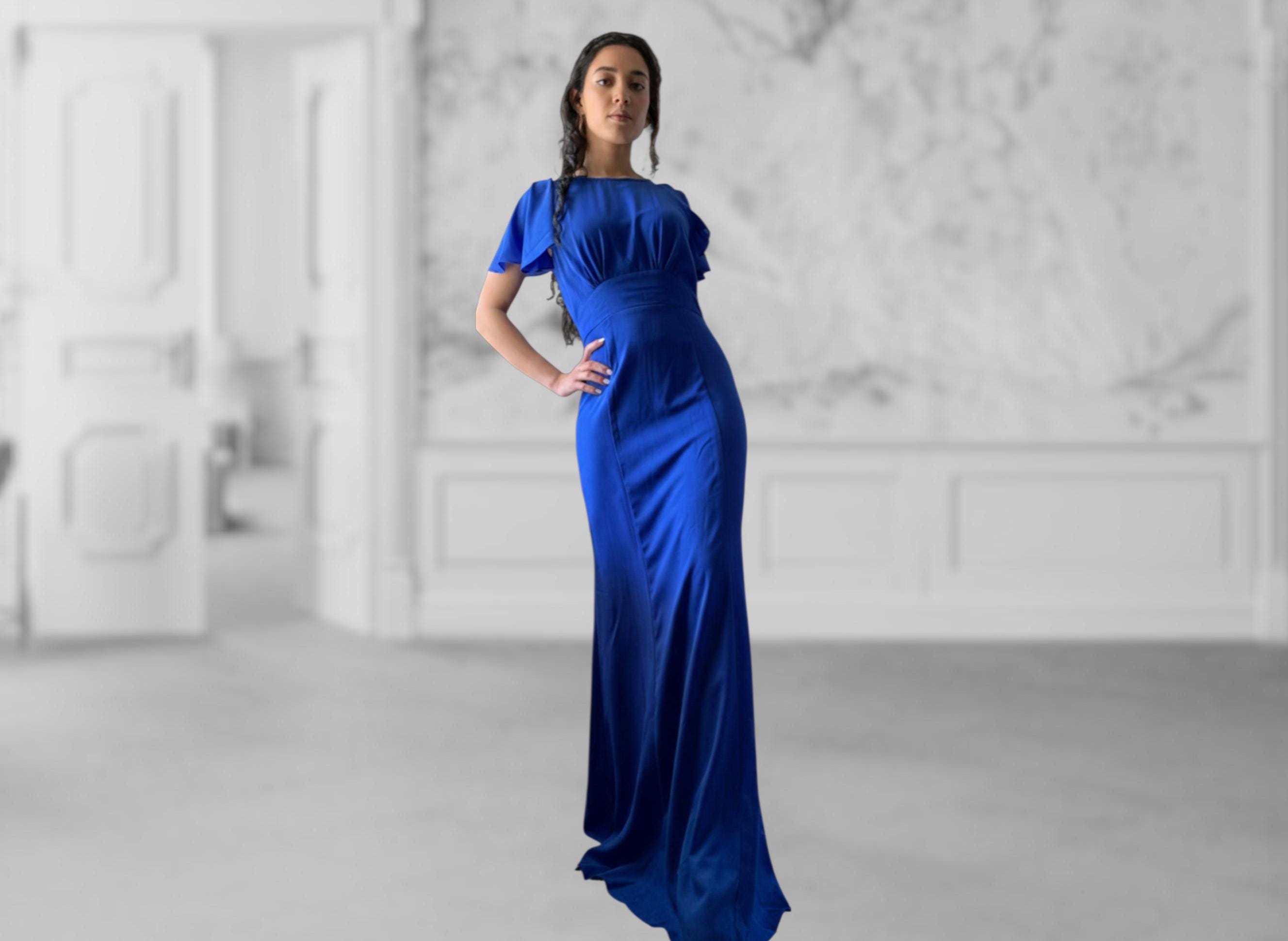 chinese dress ladies Elegant Mermaid Wedding Dress with Sheer Lace Sleeves and Tulle Skirt