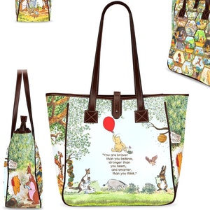 Winnie the Pooh ∙ Bags for Women ∙ Mom Bag • Diaper Bag ∙ Nursing Bag ∙ Travel Bag ∙ Honey Bee Gift ∙ Pooh Bear • Backpack • Bags and Gifts