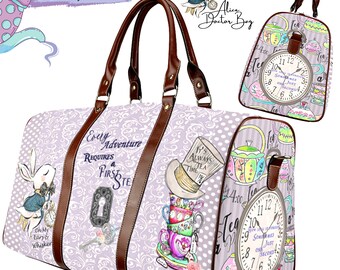 Alice Gift ∙ Wonderland Bag ∙ Alice in Wonderland ∙ Alice in Wonderland Birthday ∙ Alice in Wonderland Bag ∙ Alice in Wonderland Travel Bag