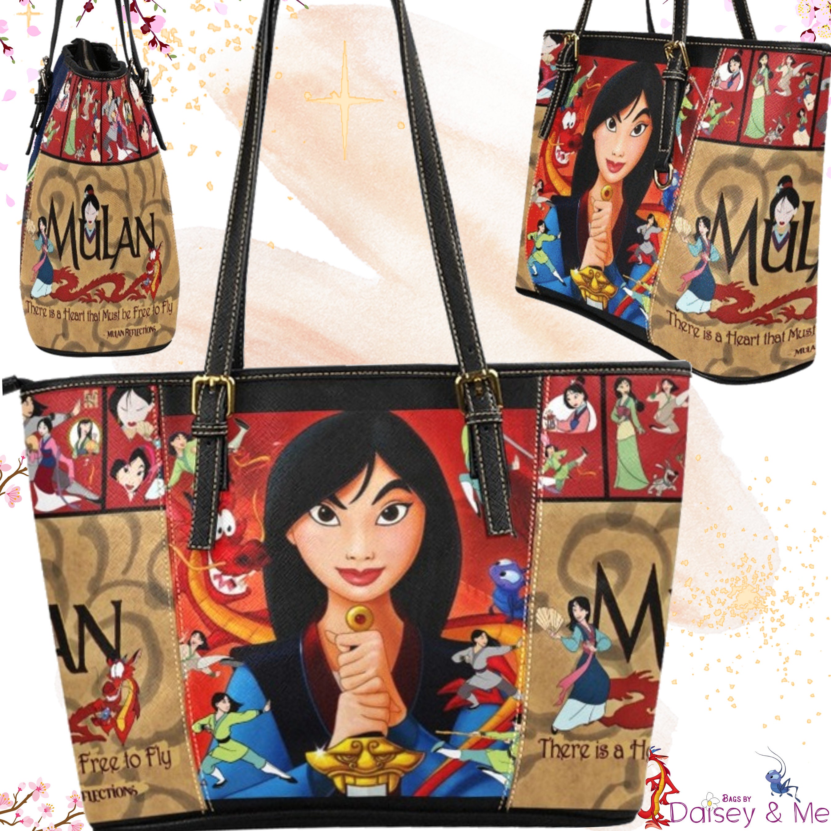 Mulan tote by online dooney & bourke