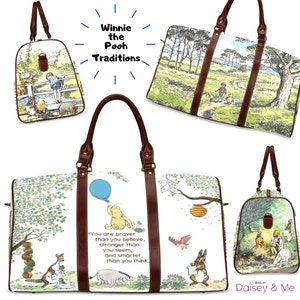 Winnie the Pooh • Classic Winnie the Pooh Bag • Overnight Bag ∙ Travel Bag • Backpack • Mom Bag • Diaper Bag • Pooh Bear ∙ Bags and Gifts