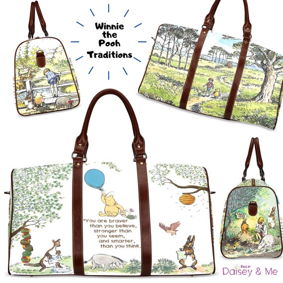 Vintage Winnie the Pooh backpack / duffel bag s-l400.jpg main image 3