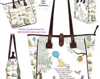 Winnie the Pooh ∙ Shoulder Bag for Women ∙ Pooh Bear Gifts ∙ Cute Bags for Women ∙ Diaper Bag ∙ Travel Bags for Women ∙ Work Bag for Women